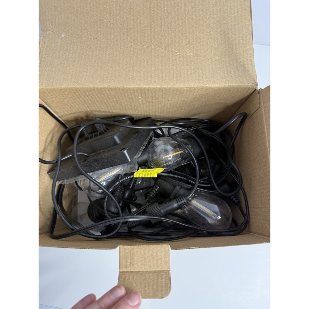 27ft Solar Outdoor String Lights NEW - Picture 5 of 7